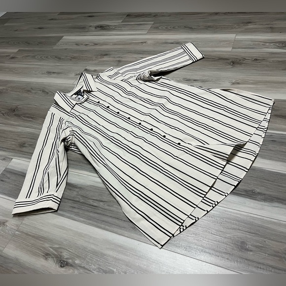 Cream & black tunic city chic - Picture 5 of 7